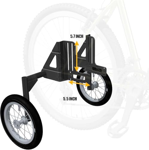 Adult Bicycle Training Wheels for 24-29 Inch Bikes Heavy Duty Stabilizers