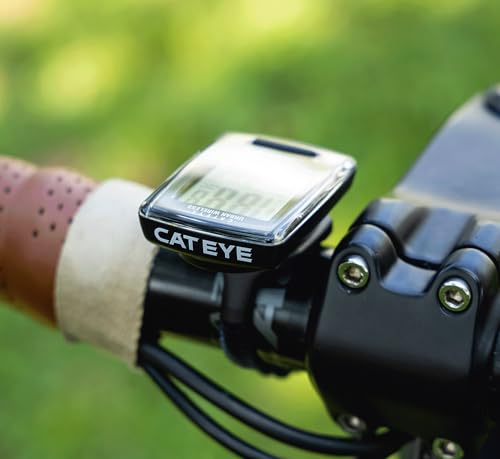 CATEYE Urban Wireless Bike Computer – Analog Speedometer & Odometer with Calorie Tracking, FlexTight™ Mount, Auto Start/Stop, Programmable Odometer & Easy Setup for All Bikes