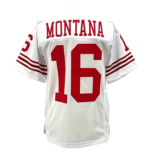 Joe Montana San Francisco White Jersey 3X-Large Unisex Fan Apparel
