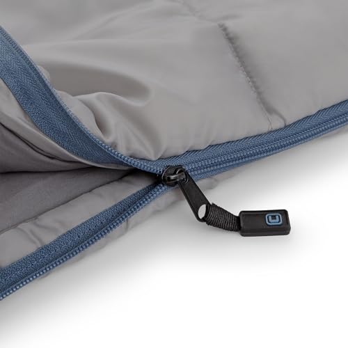 Insulated Camping Sleeping Bag - 50°F Double Adult Warmth