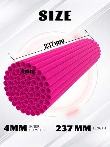 Pink Bike Spoke Covers 72 Pcs - Universal 8-21 Inch Rims for Motorcycle & Bicycle