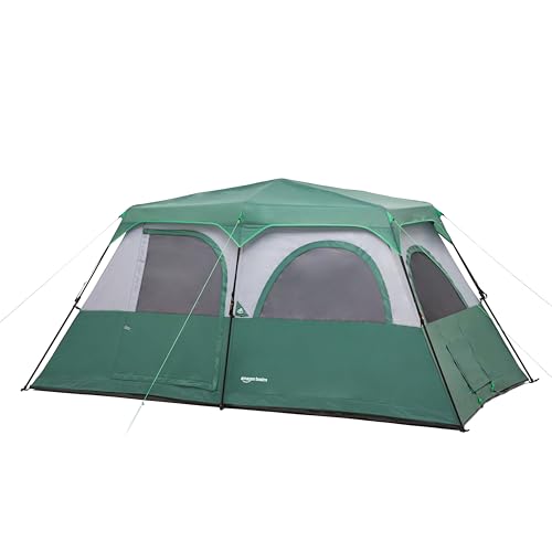 8 Person Camping Tent with Rainfly - Weather-Resistant, Quick Setup