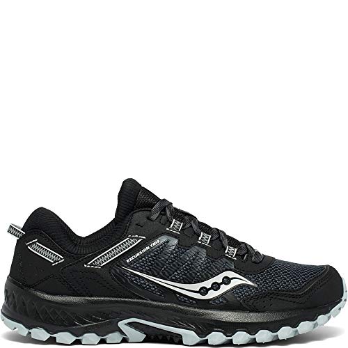 Saucony Men's Versafoam Excursion TR13 Trail Running Shoes - Size 11, Black