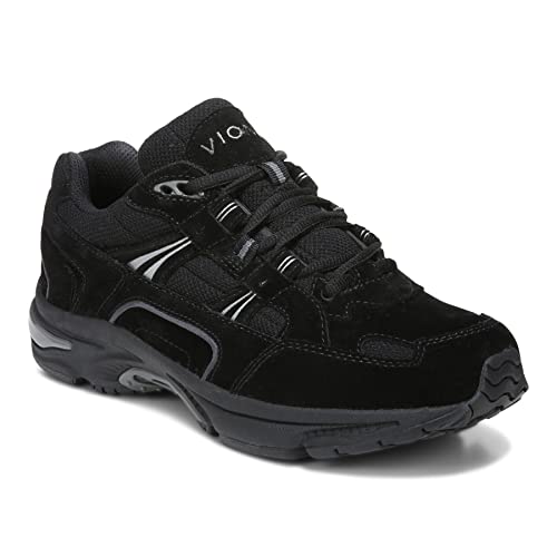 Vionic Women's 23Walk Walking Shoes - Black Wide Size 9.5