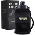 Insulated 1-Gallon Stainless Steel Water Bottle with Tactical Sleeve & Accessories