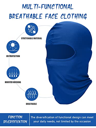 Satinior 9 Pack Winter Balaclava Ski Masks for Men - Dark Colors