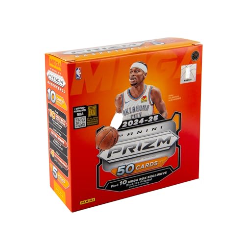 BK PRIZM 24-25 NBA Basketball Mega Box | Collectible Card Pack