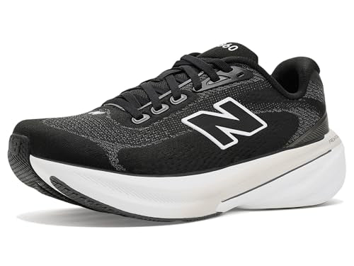 New Balance Womens Fresh Foam X 860v15 Wide Running Shoes - Black/Nb 103 White 8.5