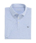 Men's Bradley Stripe Sankaty Polo - Yacht Blue, Large - Vineyard Vines