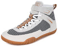 Womens Wrestling Shoes - Wide Fit, Beige, Boxing Shoe
