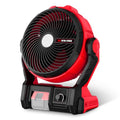 11.5-Inch Jobsite Fan 800 CFM for Milwaukee M18 - Cordless & Corded Portable Fan