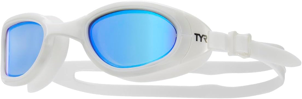 TYR Special Ops 2.0 Mirrored Swim Goggles - Anti-Fog, UV Protection, Comfortable Fit for Adults
