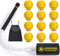 Baseball & Softball Swing Trainer Bat with Balls and Tote Bag - Practice Equipment