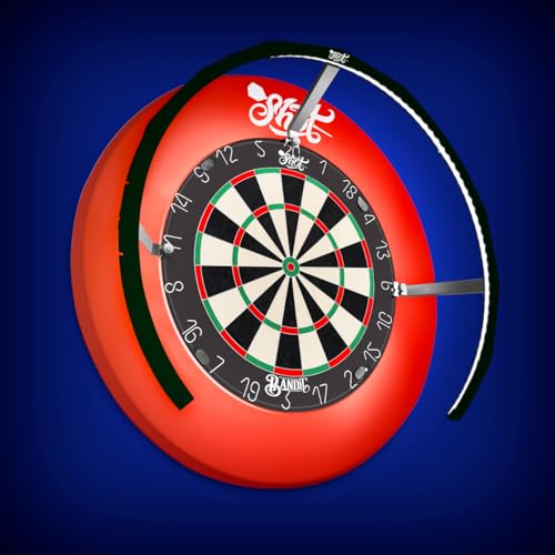 Shot! LumenCore LED Dartboard Lighting System with Dimmer, Shadowless, Easy Install