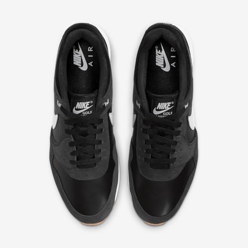 Nike Air Pegasus 89 G Unisex Running Shoes - Black/White/Gum Medium Brown/Wolf Grey, Size 10