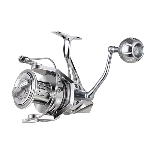 GARRET HK12000 Spinning Reel 8000/10000/12000 Aluminum Saltwater Fishing Reel