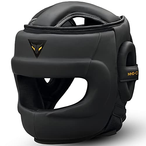 Boxing Headgear MMA Kickboxing Taekwondo Karate Training Helmet One Size