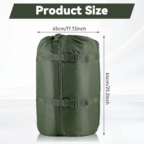 35L Waterproof Compression Sack for Sleeping Bag Camping Hiking Storage