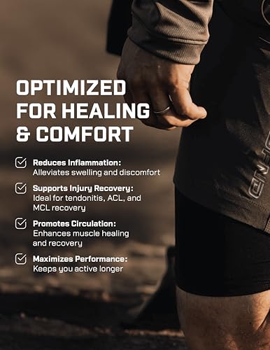 Men's Active Compression Shorts 5” Large Black - Recovery & Injury Relief
