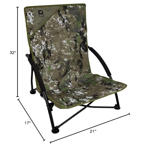 Ground Gobbler Hunting Chair - Low Profile, Portable, 300 lb Capacity
