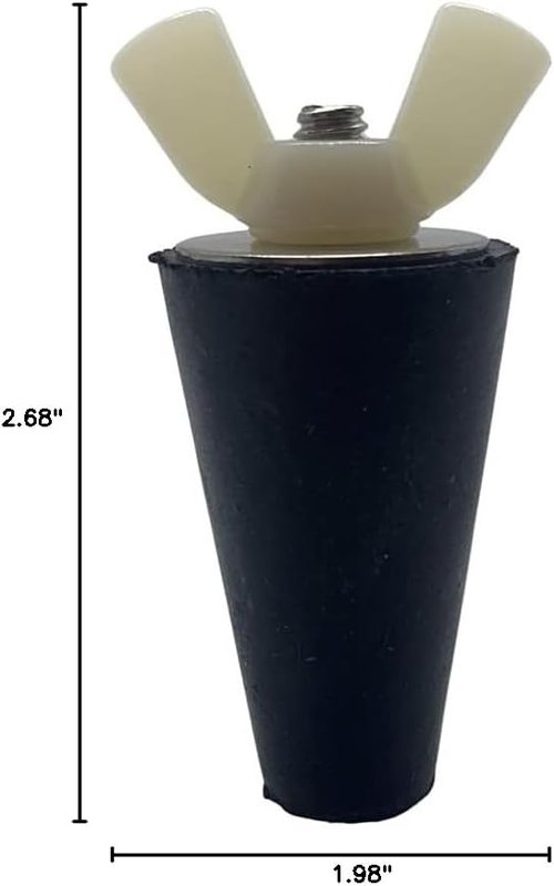 LHTP15 | Universal Rubber Winter Plug - Tapered Design for 1/2" to 1" Holes - Versatile & Durable