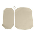 BuliBoao Golf Cart Front Seat Cover Staple On for E-Z-Go Workhorse, Microfiber Leather, Tan