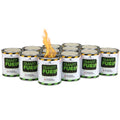 Smart Fuel Bioethanol Gel Fuel Cans 12-Pack – Clean Indoor & Outdoor Fire Pit Fuel, 3-Hour Burn Time
