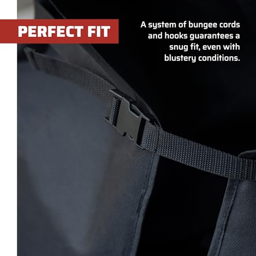 Camp Chef Gridiron 36 Patio Grill Cover - Heavy Duty Weather-Resistant Black