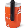 Orange 10 Gallon Insulated Beverage Cooler with Spout - Portable Water Dispenser