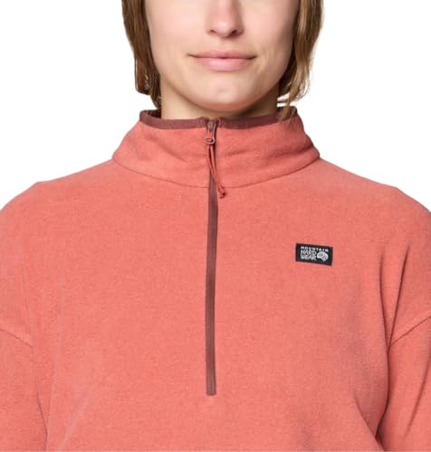 Mountain Hardwear Microchill™ Half Zip Pullover - Small Mars Red
