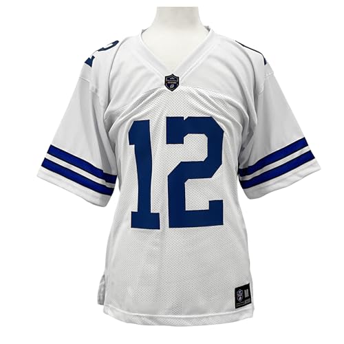 Roger Staubach Dallas White Unisex Jersey XX-Large Custom Sewn