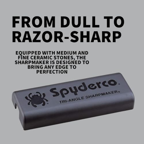 Spyderco Tri-Angle Sharpmaker Knife Sharpening System with Ceramic Stones