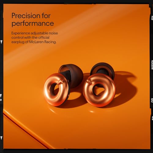 Loop Switch 2 Adjustable Ear Plugs - Papaya Edition with 3 Noise Control Modes