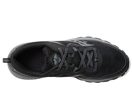 Saucony Men's Excursion TR16 Trail Running Shoes - Black/Charcoal, Size 10.5