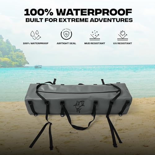 Extra Large Waterproof Duffel Bag - Heavy Duty Marine & Travel Gear - 42" Variation