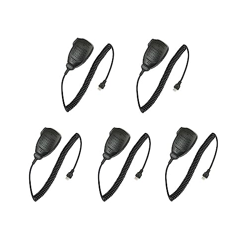 Fascinatacc 5-Pack KMC-35 KMC-65 Mobile Radio Microphones with RJ45 Plug