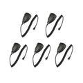 Fascinatacc 5-Pack KMC-35 KMC-65 Mobile Radio Microphones with RJ45 Plug