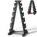 6-Tier Dumbbell Rack for Peloton Weights & Square Dumbbells - Heavy Duty Storage
