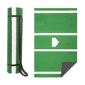 HOYWOUL 6x4 FT Green Baseball Hitting Mat with Anti-Slide Bottom Indoor Outdoor Turf Batting Practice
