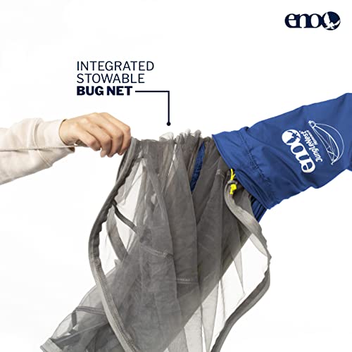 ENO Eagles Nest Outfitters JungleNest Hammock Pacific with Bug Net & Spreader Bar