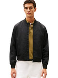 Tommy Hilfiger Men's Black Lightweight Waterproof Bomber Jacket Medium