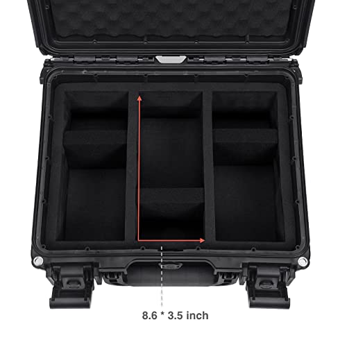 Waterproof Card Storage Box for PSA, CSG, BGS, SGC Graded Cards - Large Capacity, Lockable