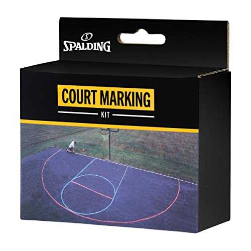 Outdoor Basketball Court Marking Kit with Chalk & Line String