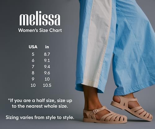 Melissa Possession Jelly Sandals for Women - Clear 13 / Adjustable Strap