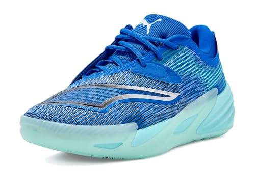 PUMA All-Pro Nitro 2 Frost Basketball Shoes - 13 Bluemazing/Nitro Blue/Elektro Aqua