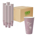 Eco Products World Art 16 oz Disposable Insulated Coffee Cups - 600 Pack