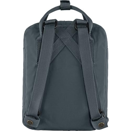 Mini Backpack for Men Women - Fjällräven Kanken Compact Vinylon Travel Bag - Graphite