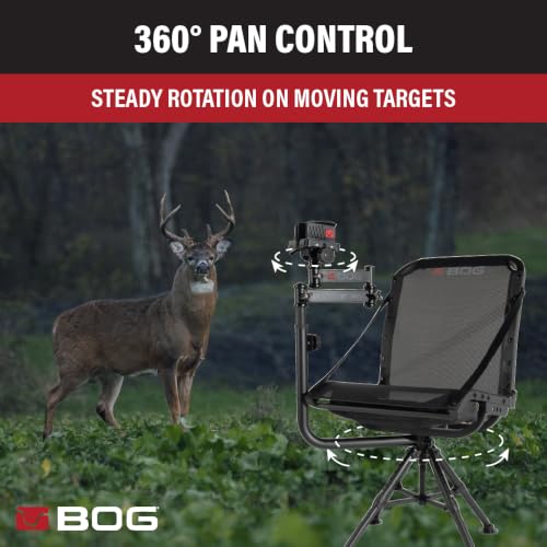 DeathGrip 360 Chair with Lightweight Aluminum Frame and Universal Gun Rest - Variation of THIS Listing