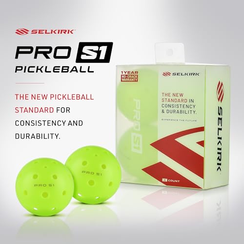 Selkirk Pro S1 Outdoor Pickleballs 100 Pack USAPA Approved - 4/12/100pk