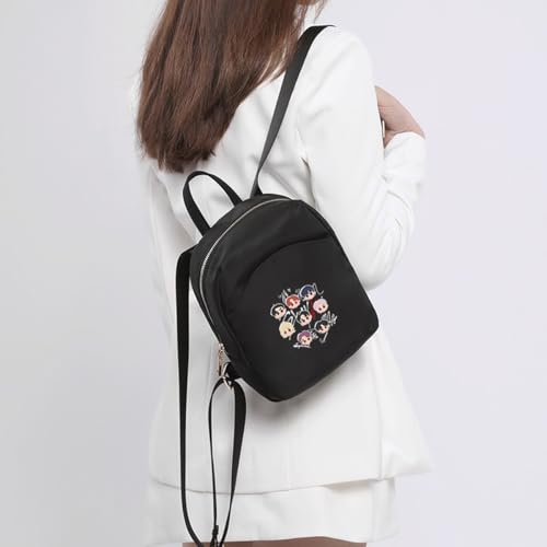 Minimalist Black Backpack for Daily Use Travel and Casual Outings
